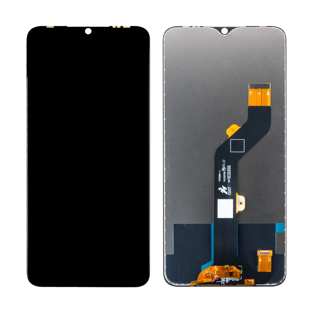 Дисплей для Tecno Spark 5 Air/Pouvoir 4 (KD6/LC7) в сборе с тачскрином Черный - OR (HD+, 300 Кд/м?,