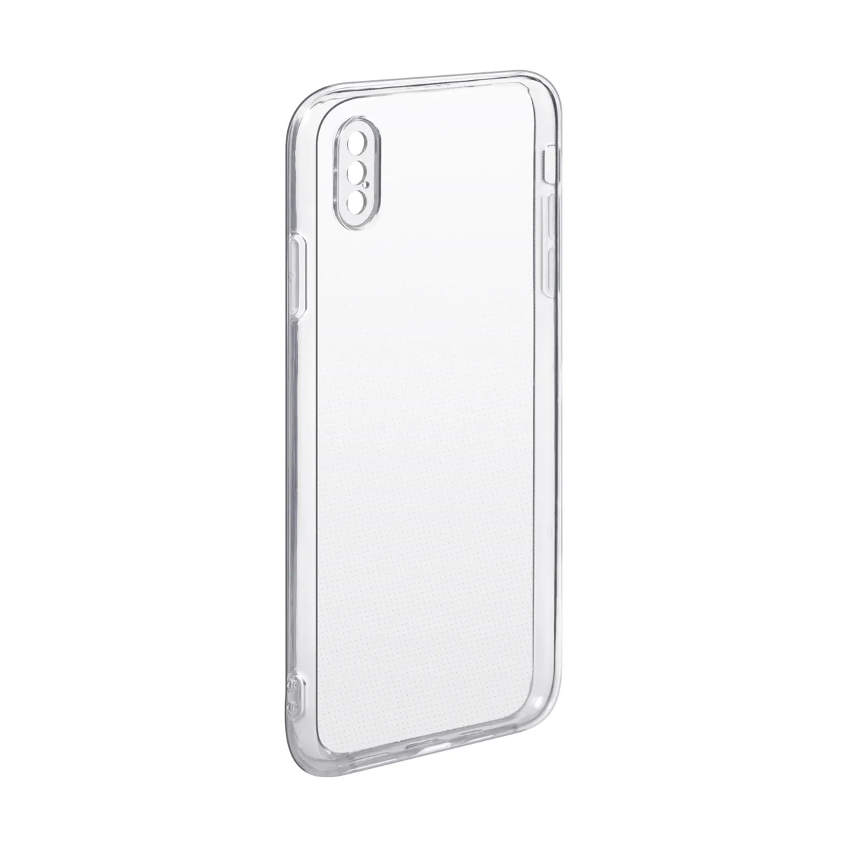 Чехол-накладка для iPhone X/Xs (с защитой камеры, прозрачный)