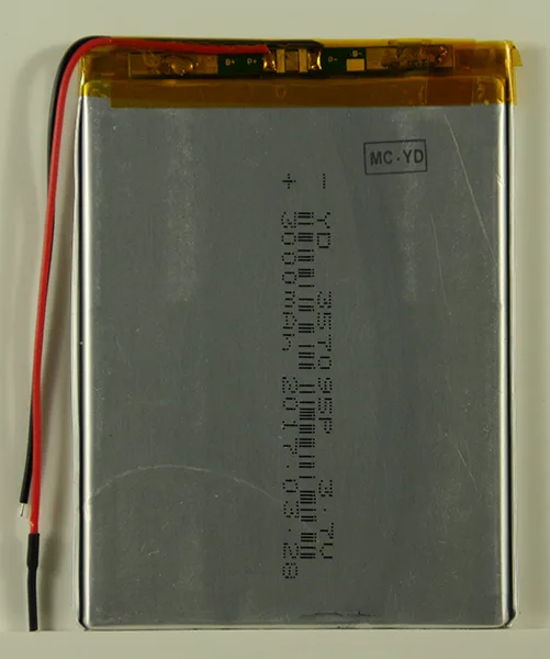 Аккумулятор универсальный 357095p 3,7v Li-Pol 3000 mAh (3.5*70*95 mm)