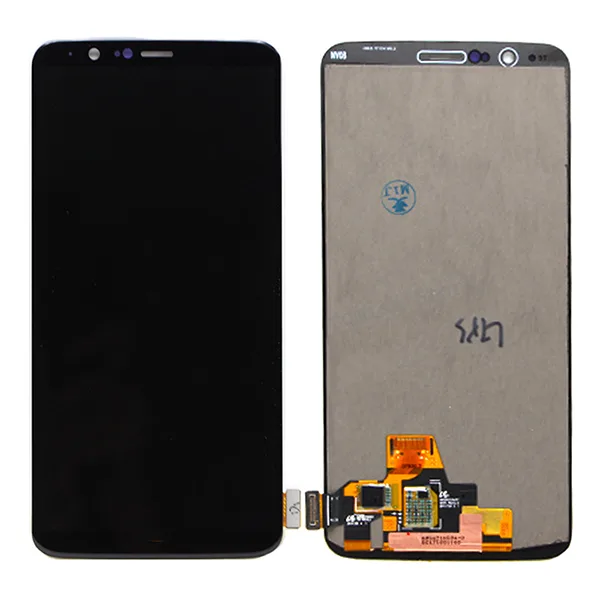 Дисплей для OnePlus 5T (A5010) в сборе с тачскрином Черный - (OLED)