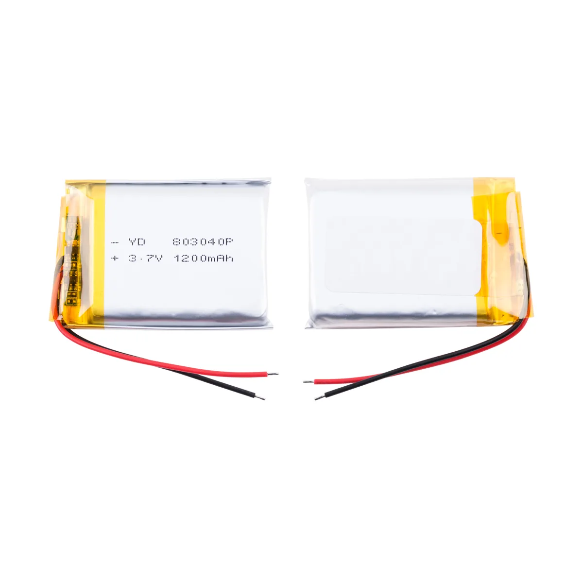 Аккумулятор универсальный 803040p 3,7v Li-Pol 1200 mAh (8*30*40 mm)