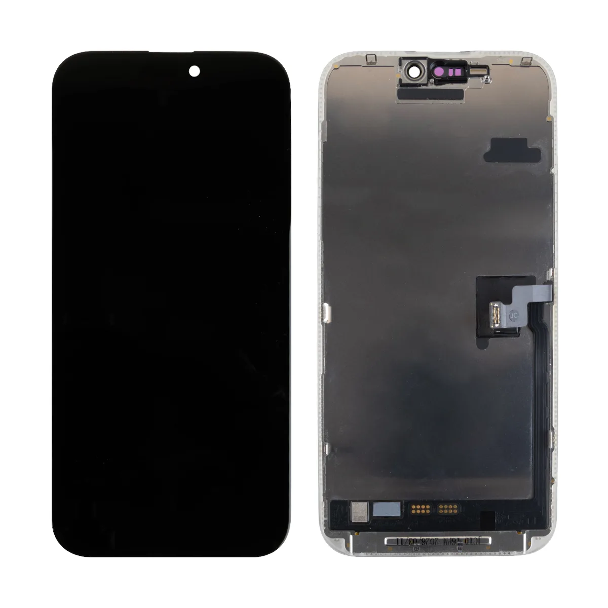 Дисплей для iPhone 16 Pro Max (A3296) в сборе с тачскрином Черный - JCID (Soft OLED, Full HD, 120 Гц