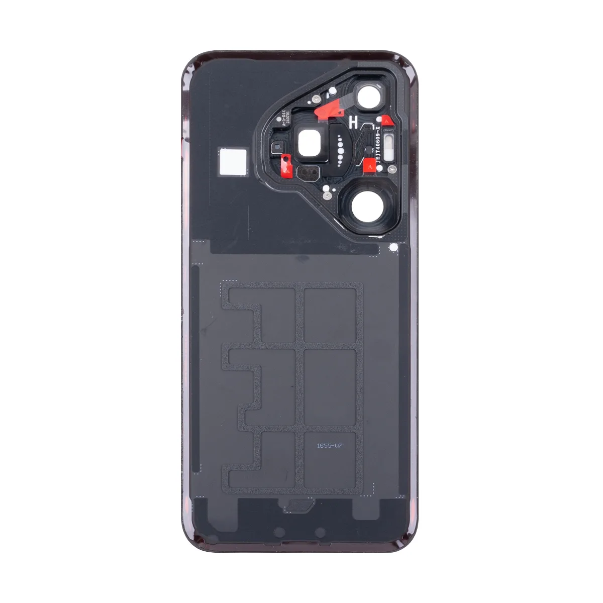 Задняя крышка для Huawei Pura 70 Pro (ADY-LX9/ADY-AL00) Черный - Премиум