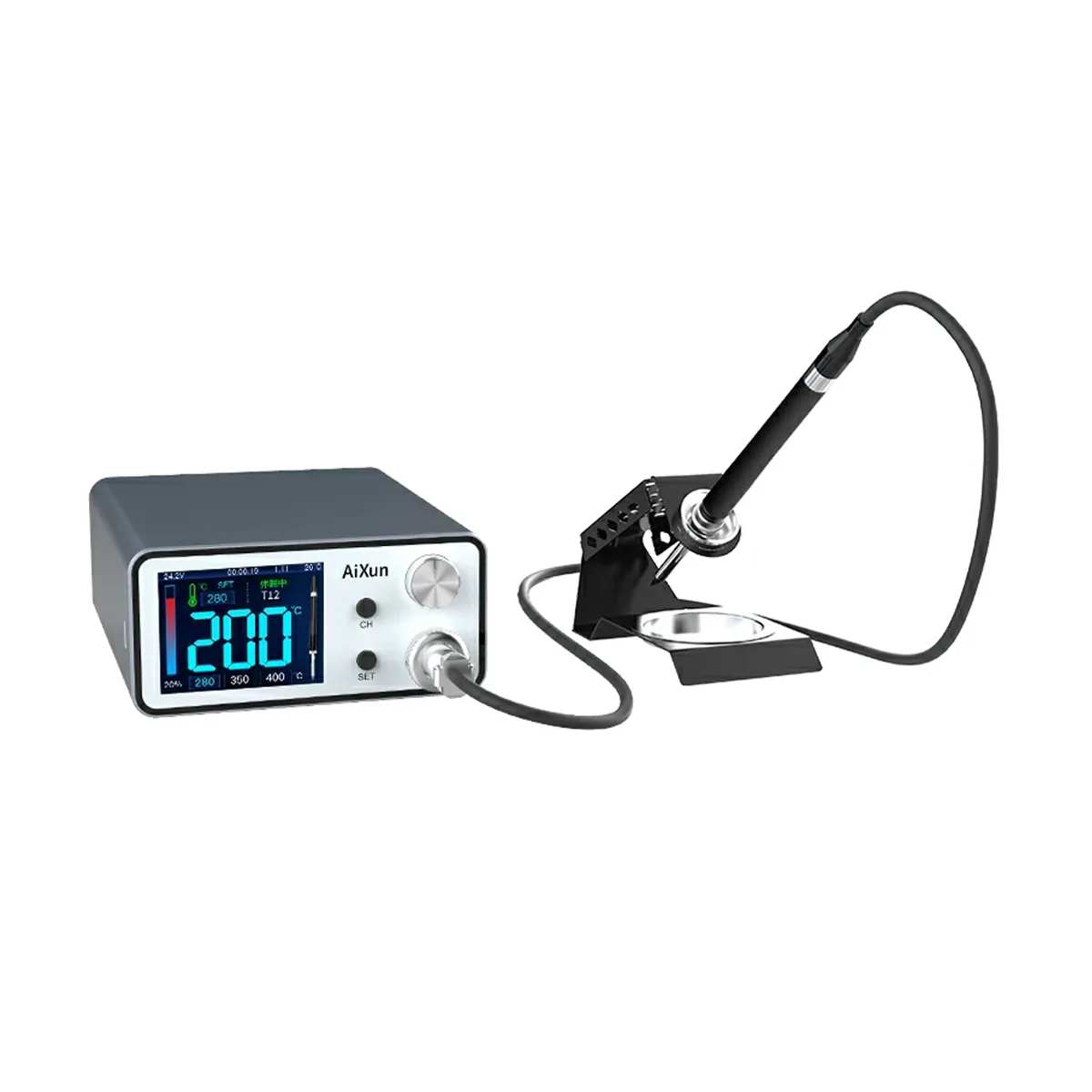 Паяльная станция Aixun T3A-T12 (T12/T245) (200W, 1 канал, ручка T12 + 3 жала)