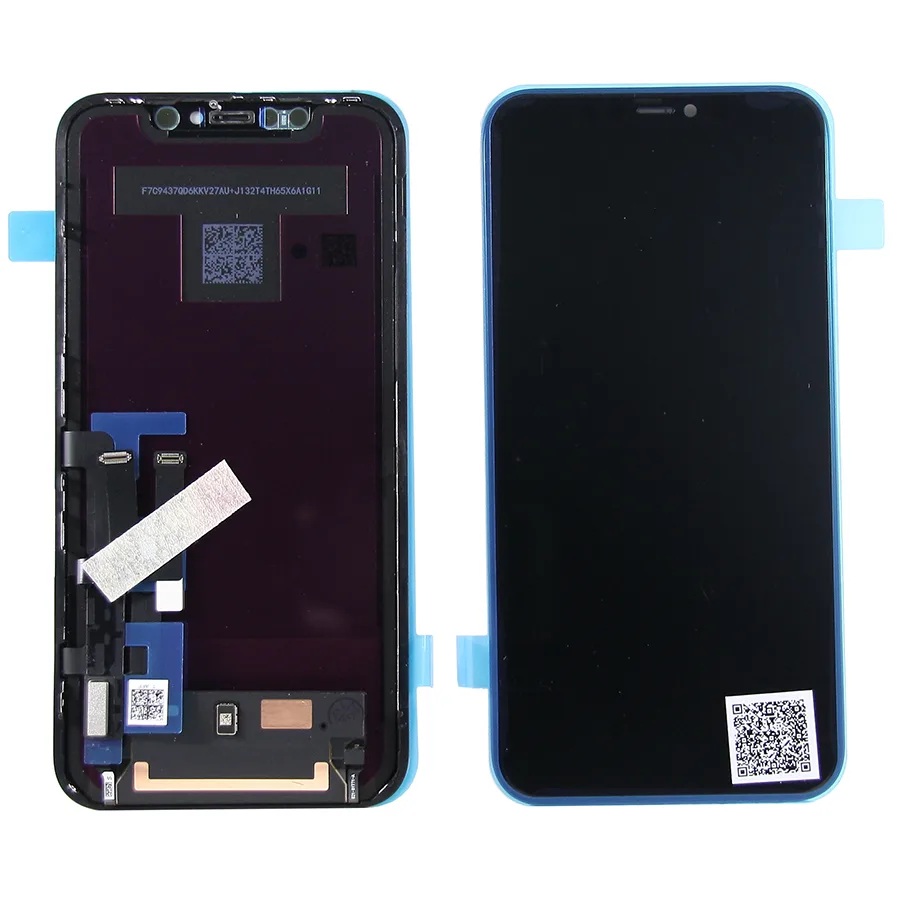 Дисплей для iPhone 11 (A2221) в сборе с тачскрином Черный - OR100 (Снятый, без ремонта)