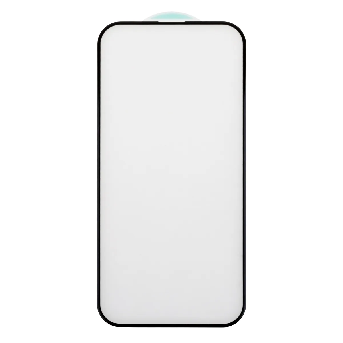 Защитное стекло "Стандарт" для iPhone 14 Pro Черный (Полное покрытие)