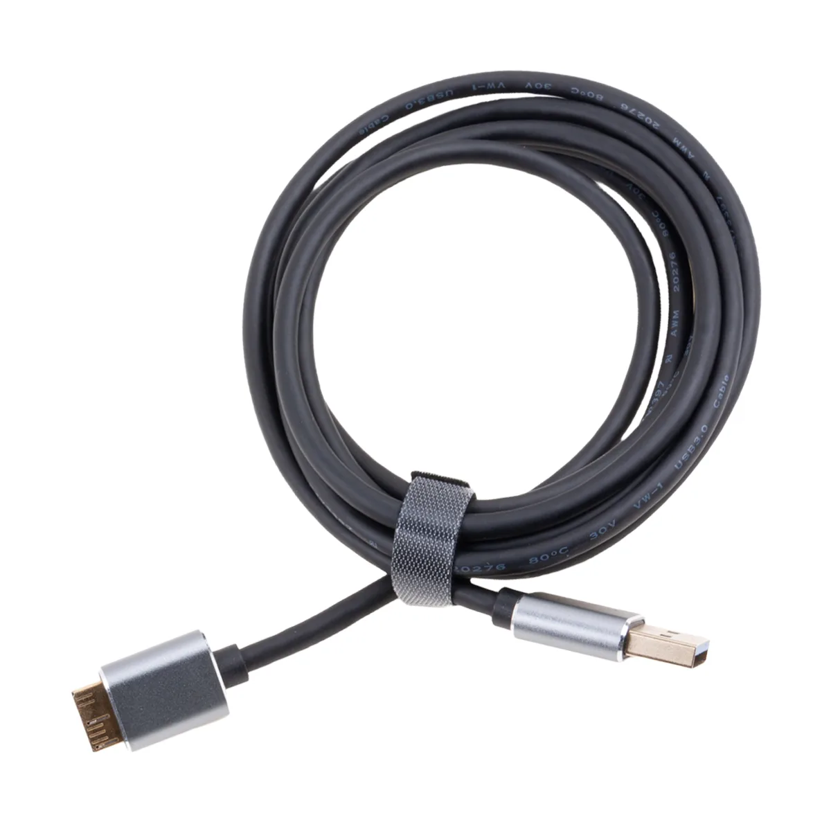 Кабель интерфейсный USB 3.0 (M) - Micro-B (2 м) Черный