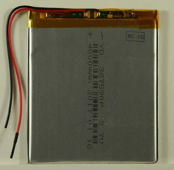 Аккумулятор универсальный 367590p 3,7v Li-Pol 4000 mAh (3.6*75*90 mm)