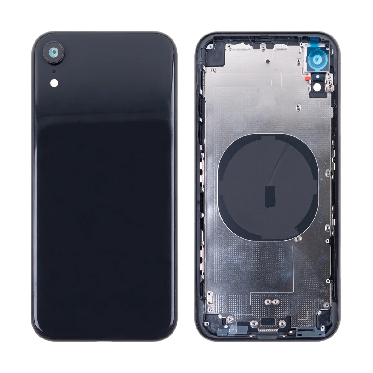 Корпус для iPhone Xr (A2105) (1 Sim) Черный - Премиум