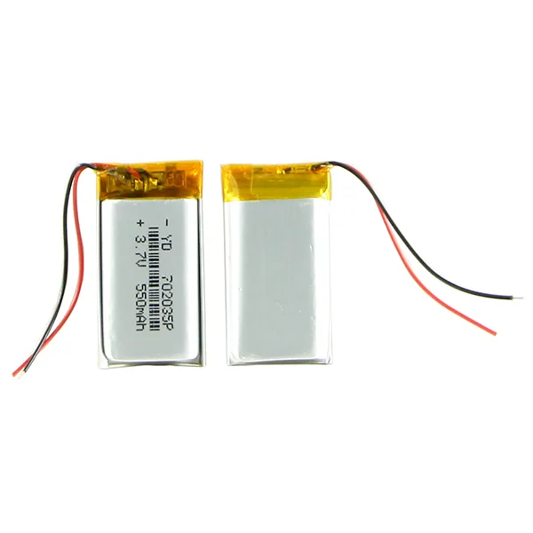 Аккумулятор универсальный 702035p 3,7v Li-Pol 500 mAh (7*20*35 mm)