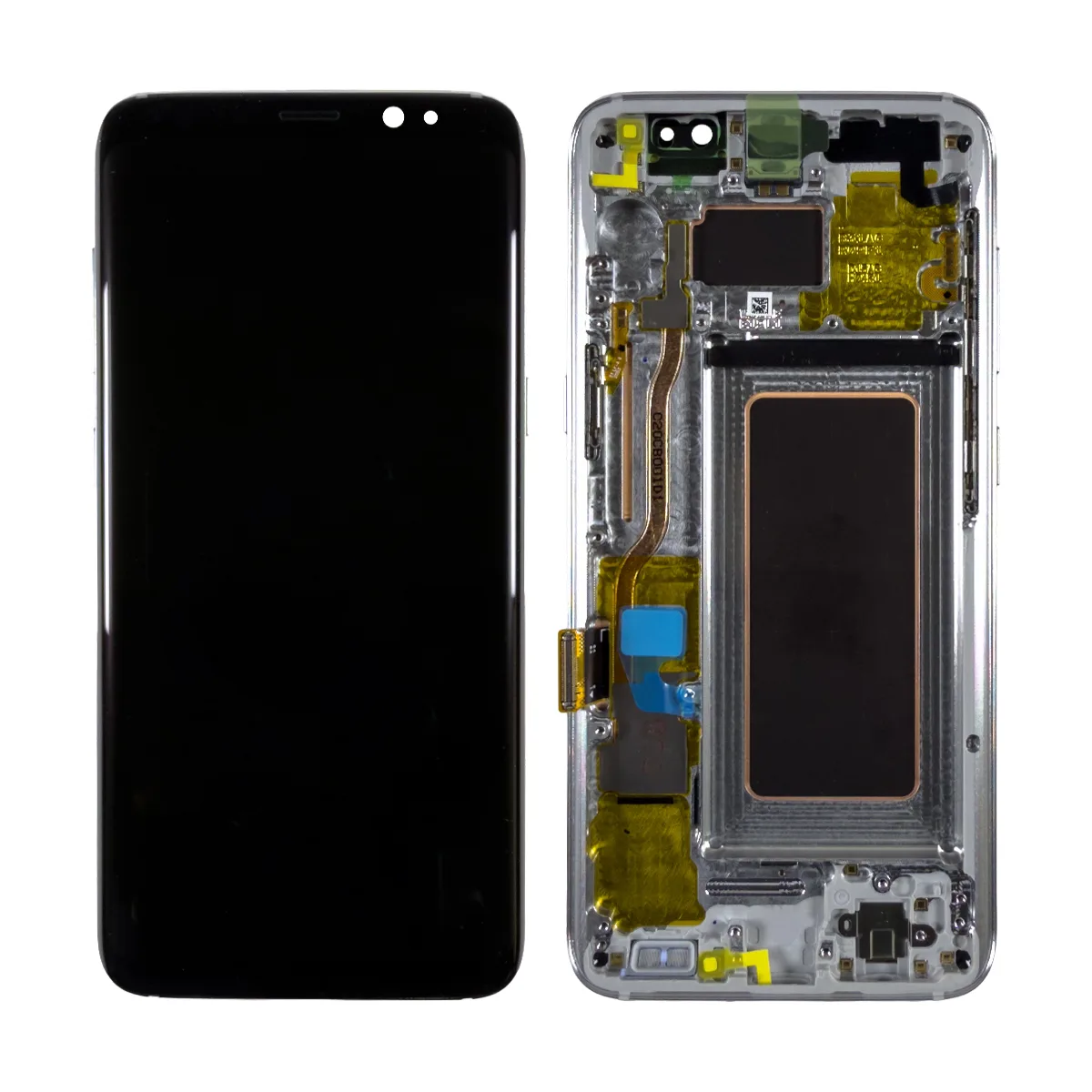Дисплей для Samsung Galaxy S8 (G950F) модуль с рамкой Серебро - OR (SP)