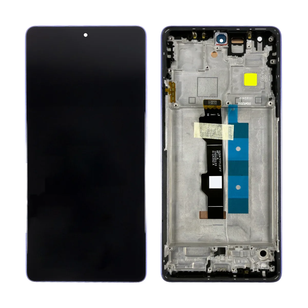 Дисплей для Xiaomi Redmi Note 13 Pro 4G (23117RA68G) модуль с рамкой Фиолетовый - OR (SP)