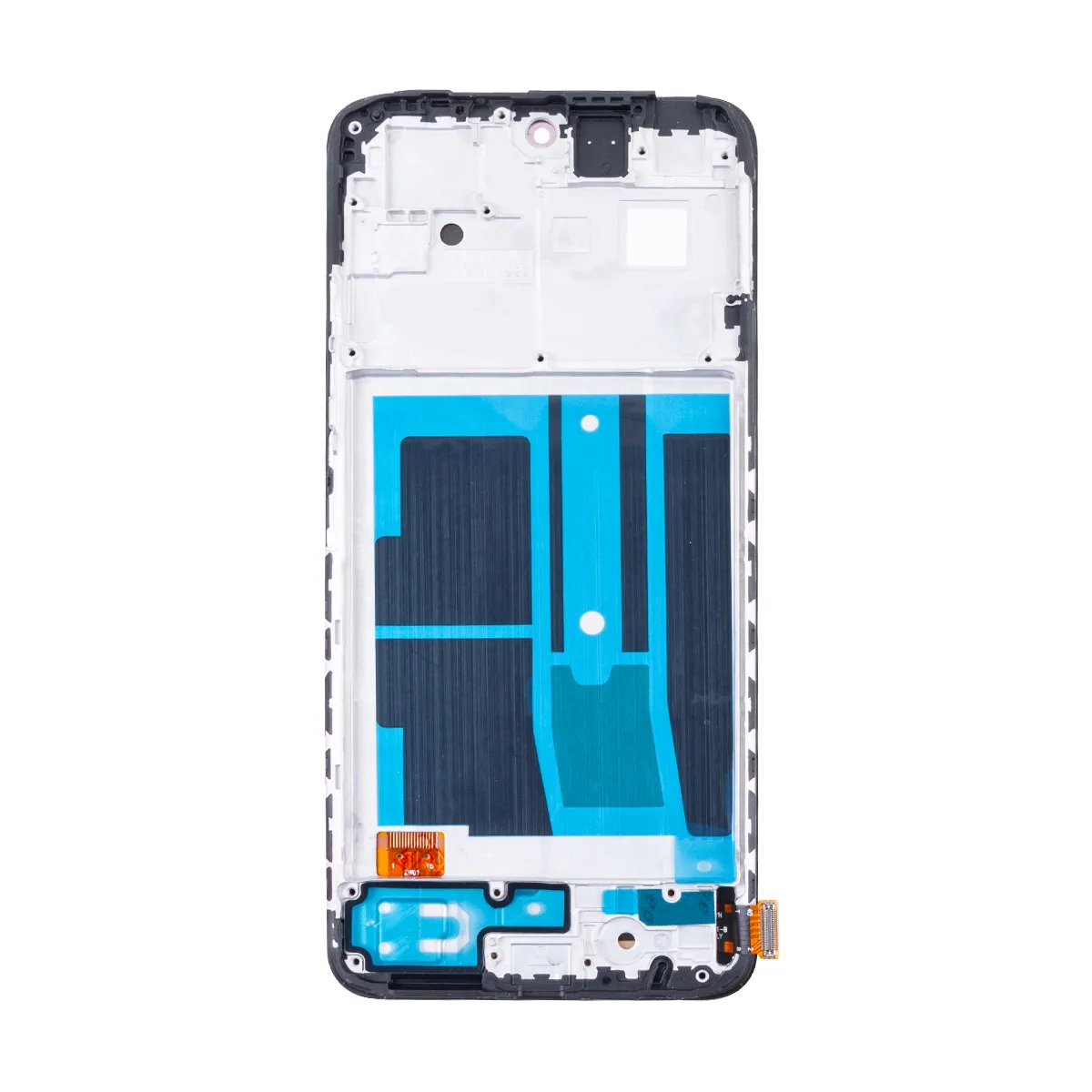 Дисплей для Xiaomi Redmi Note 12S (23030RAC7Y) модуль с рамкой Черный - (OLED)