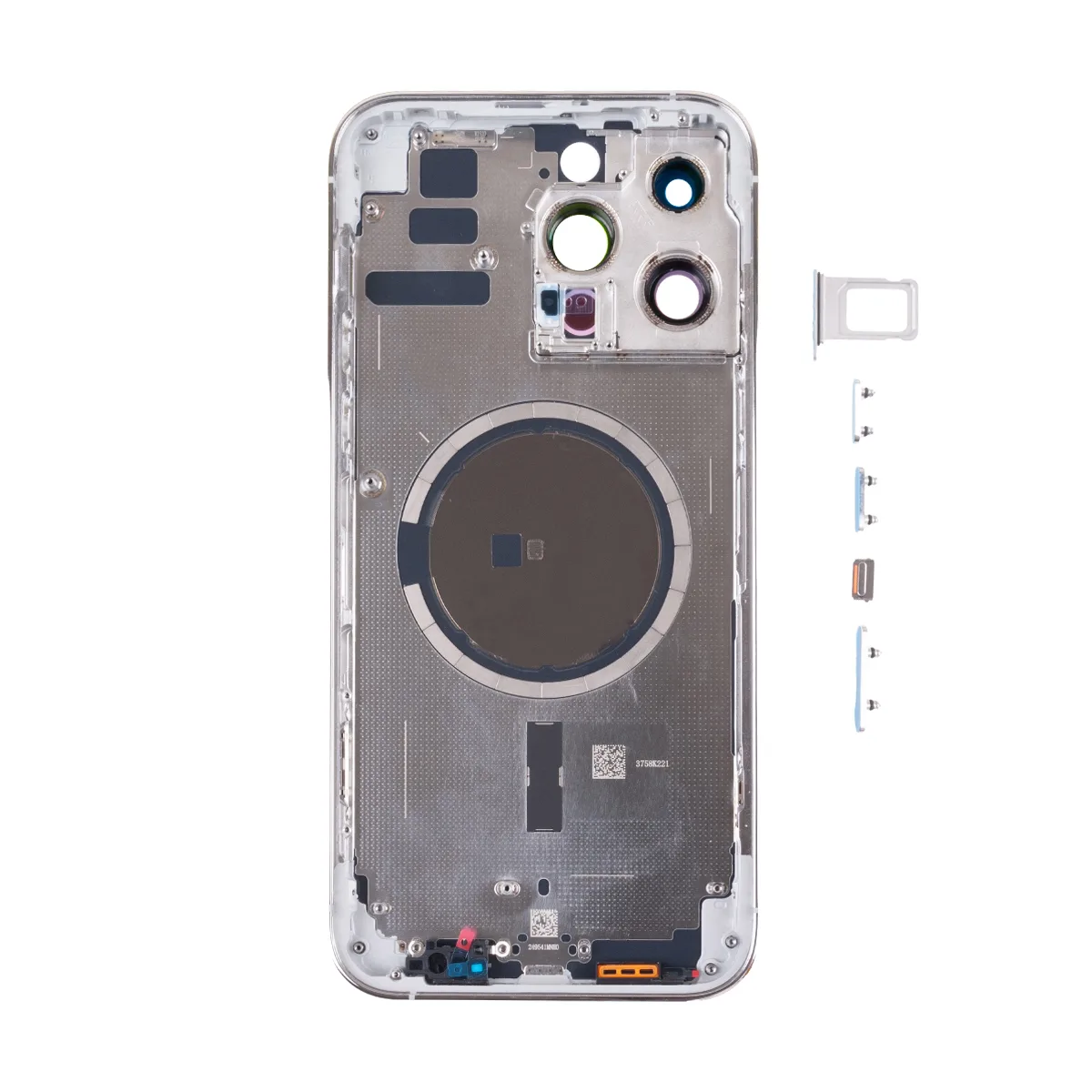 Корпус для iPhone 14 Pro Max (A2895) (1 Sim) Белый - Премиум