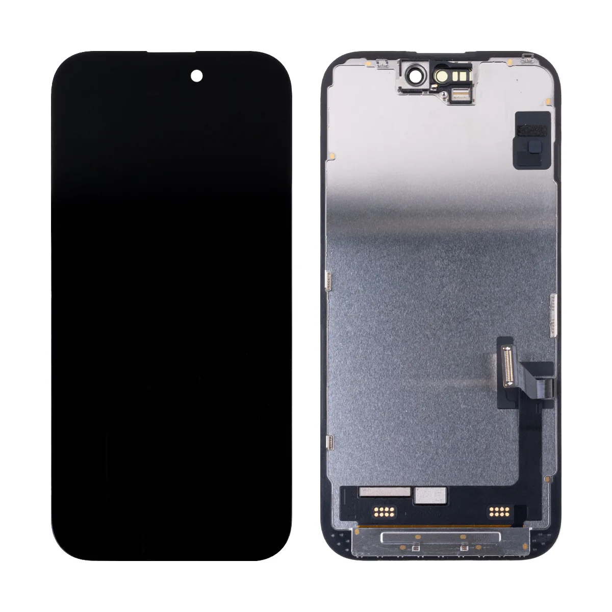 Дисплей для iPhone 15 (A3090) в сборе с тачскрином Черный - OR100 (Снятый, без ремонта)