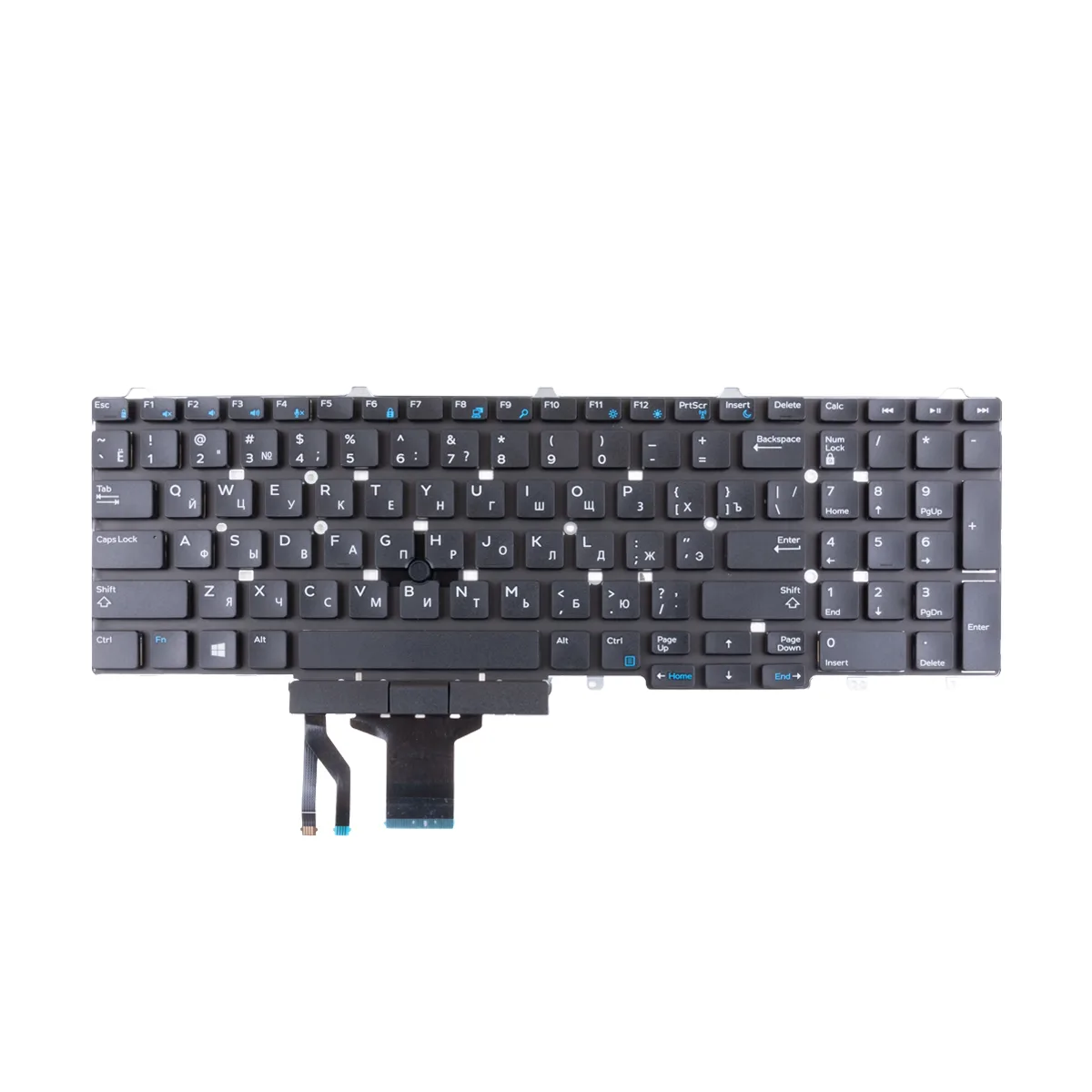 Клавиатура для ноутбука Dell Latitude E5550/E5570/5550 Черный