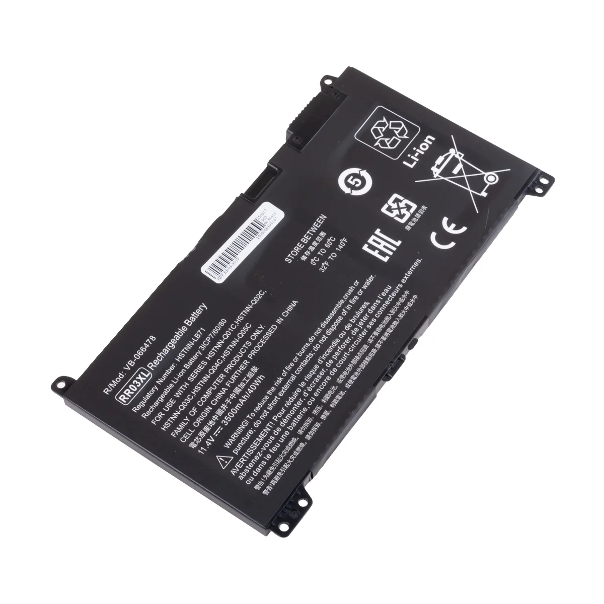 Аккумуляторная батарея для ноутбука HP ProBook 430 G4 (RR03XL) 3500 mAh