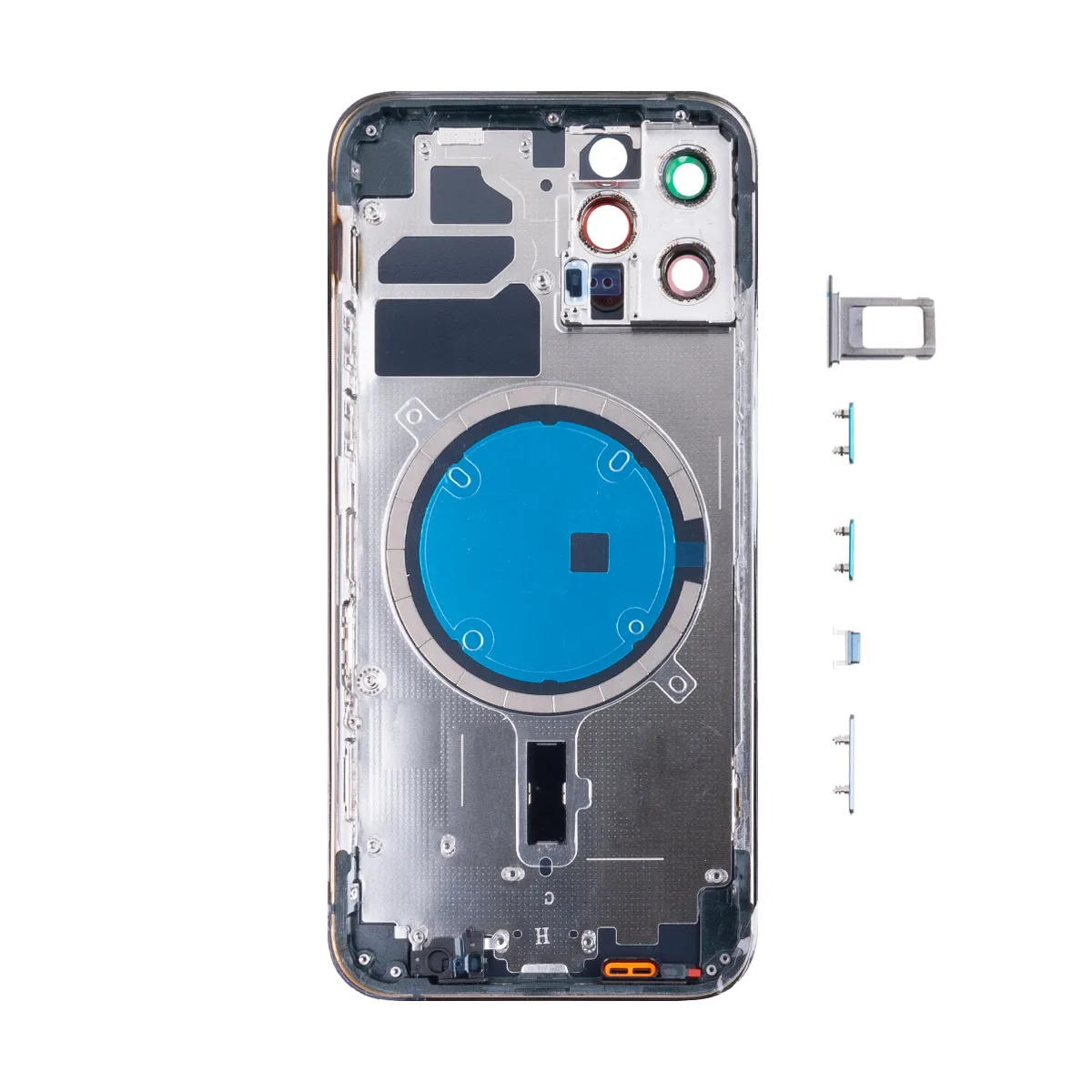 Корпус для iPhone 12 Pro (A2407) (1 Sim) Серый - Премиум