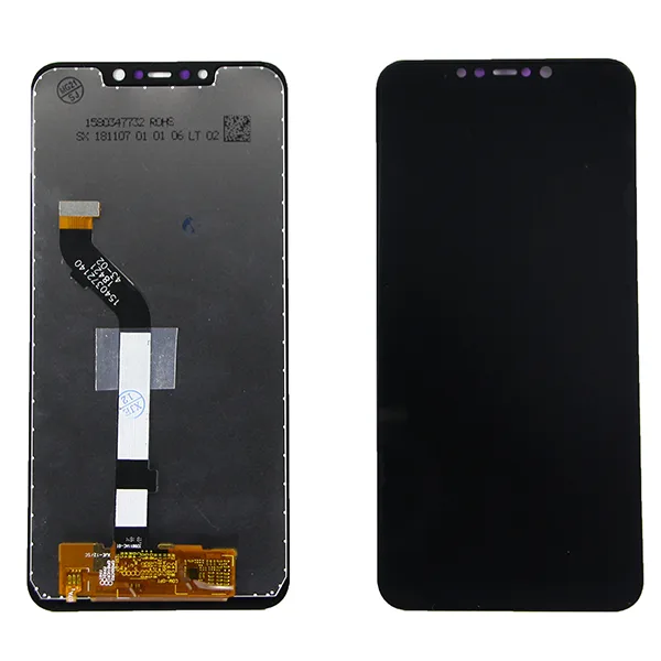 Дисплей для Xiaomi Pocophone F1 (M1805E10A) в сборе с тачскрином Черный - Оптима