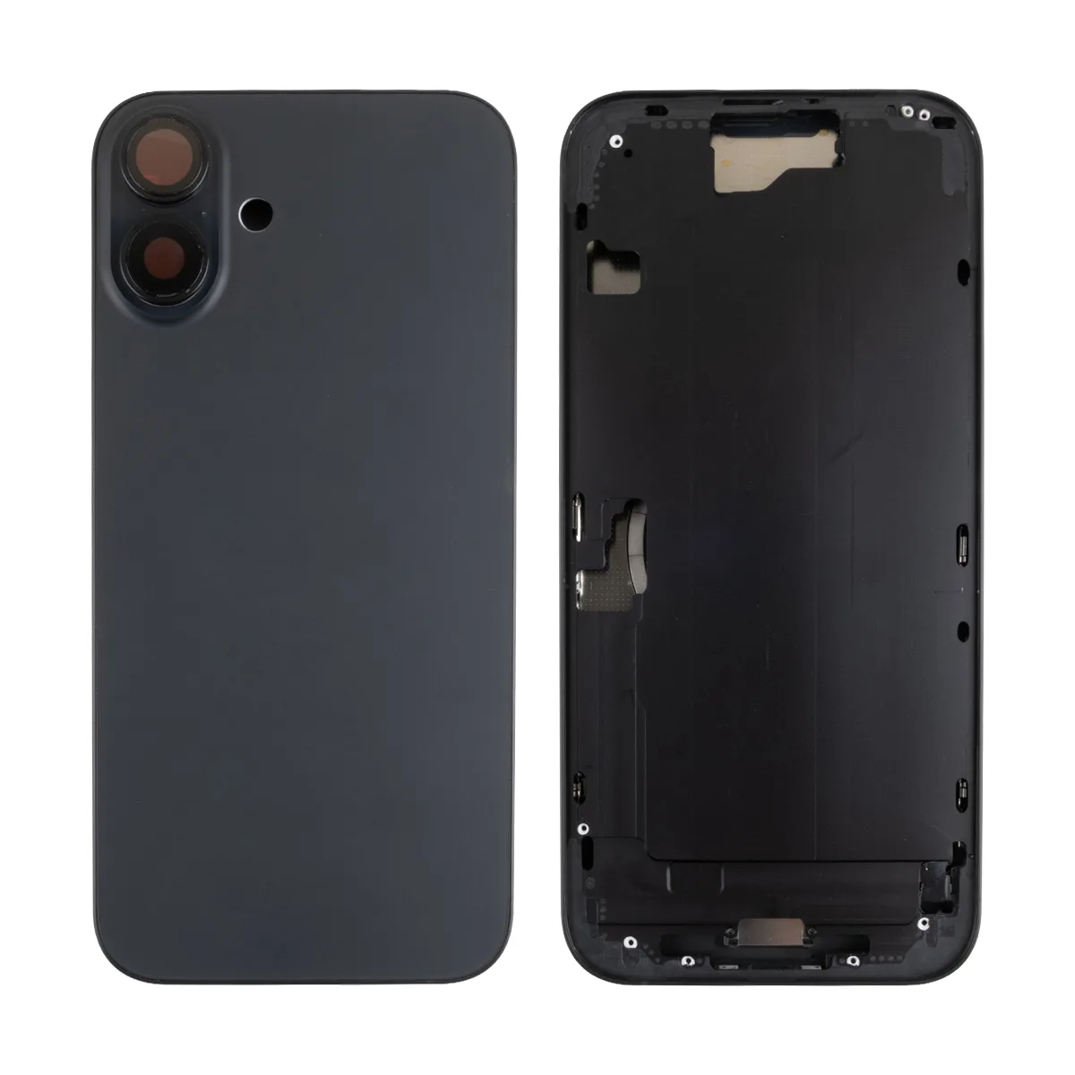 Корпус для iPhone 16 Plus (A3290) (1 Sim) Черный - Премиум