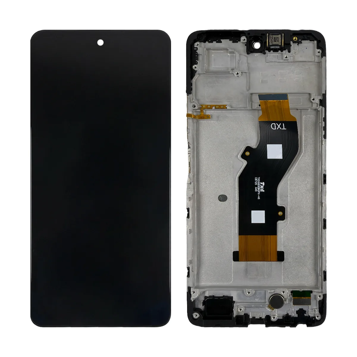 Дисплей для Infinix Hot 50 4G (X6882) модуль с рамкой Черный - OR