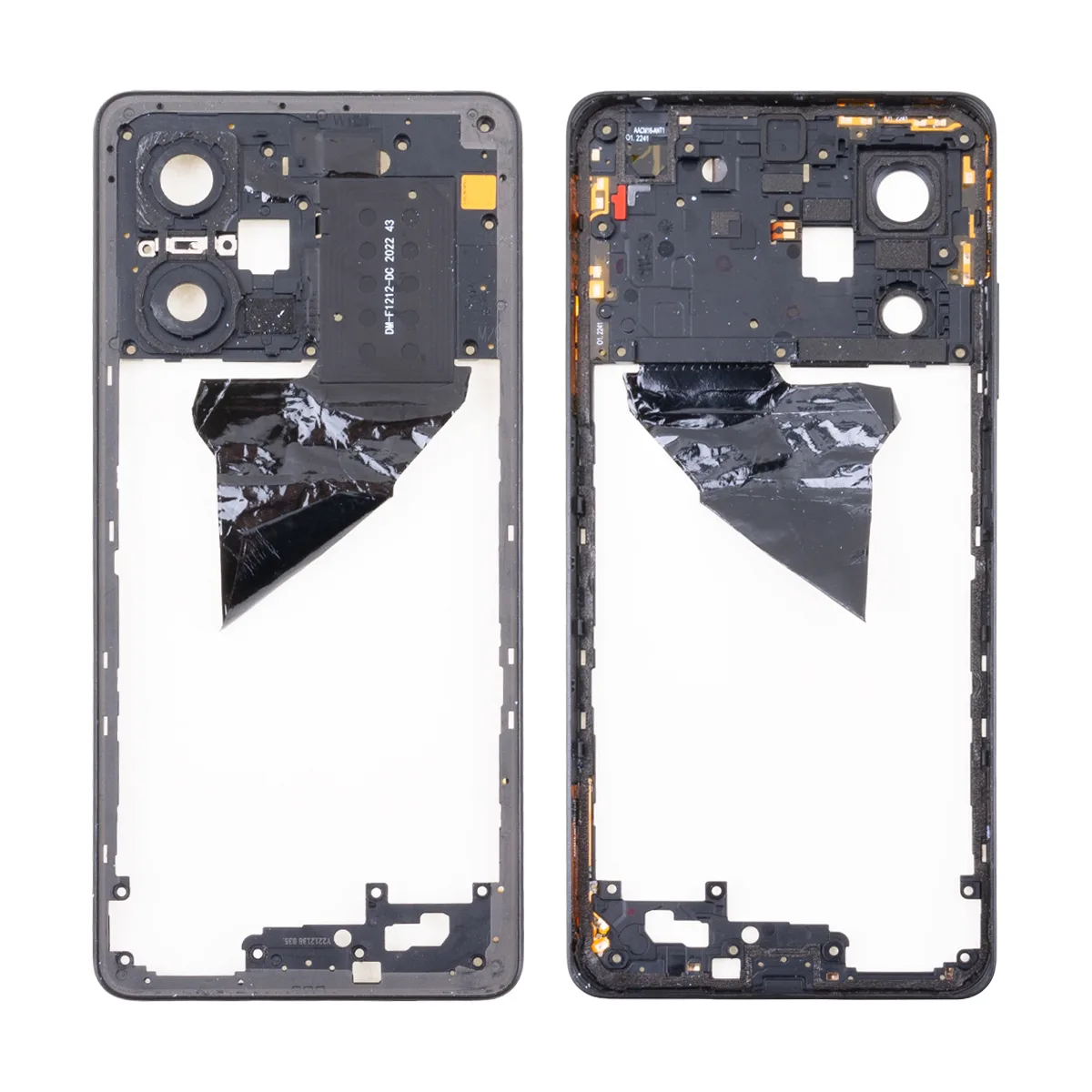 Средняя часть для Xiaomi Poco X5 Pro 5G (22101320G) Черный