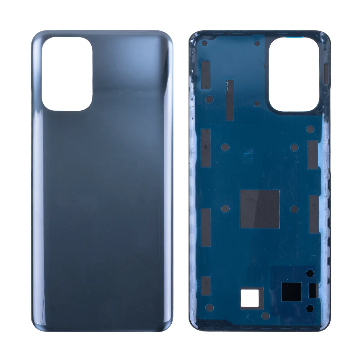 Задняя крышка для Xiaomi Redmi Note 10S (M2101K7BNY) Серый - Премиум