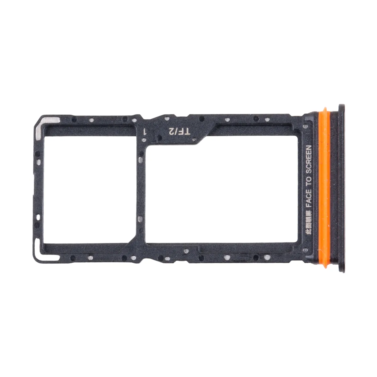 Держатель SIM для Xiaomi Poco M7 4G/Redmi 15 4G (25062PC34G/25062RN2DY) Черный