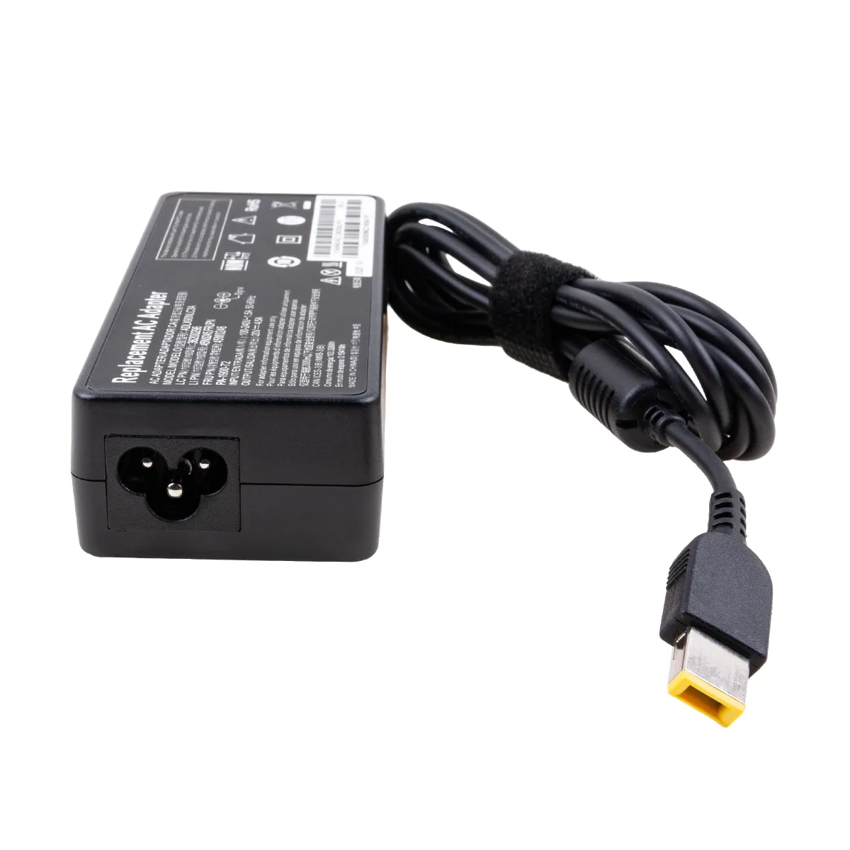 Блок питания (сетевой адаптер) для ноутбука Lenovo 20V, 4.5A, 90W (прямоугольный разъем)