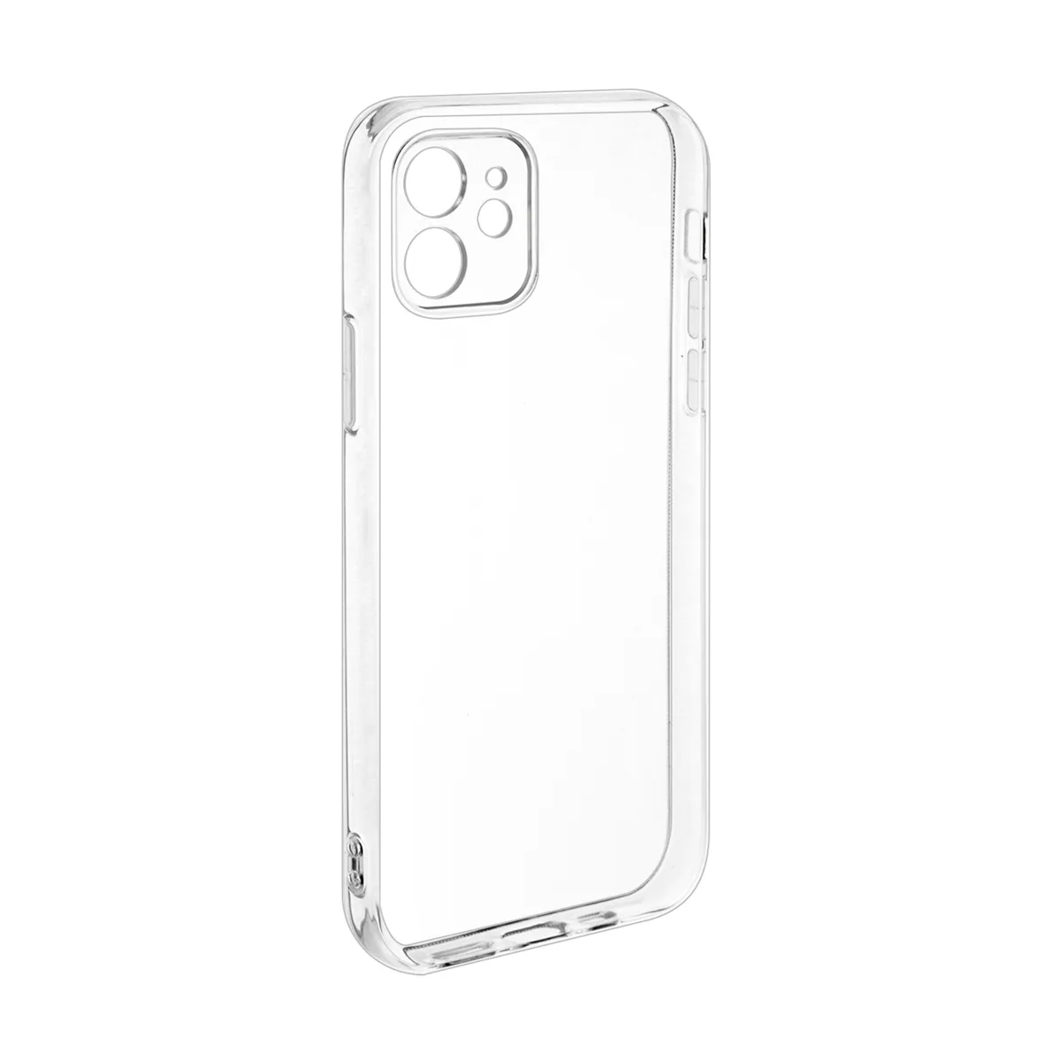 Чехол-накладка для iPhone 12 (с защитой камеры, прозрачный)