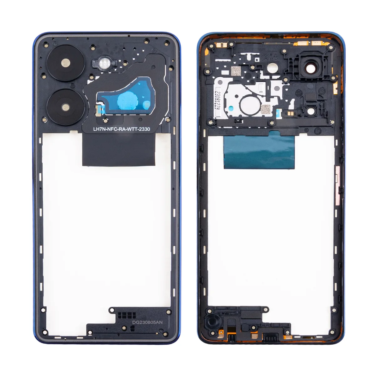 Средняя часть для Tecno Pova 5 (LH7n) Черный