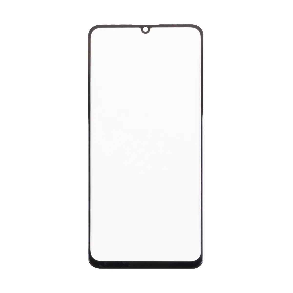 Стекло для переклейки Huawei Nova Y72S/Y63 (GFY-LX1) с OCA пленкой Черный - OR (Mitsubishi)