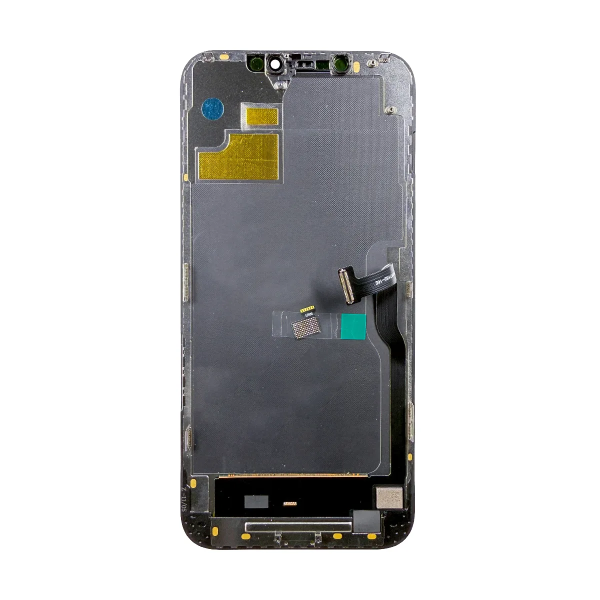 Дисплей для iPhone 12 Pro Max (A2411) в сборе с тачскрином Черный - DD (Hard OLED, HD+) (площадка по