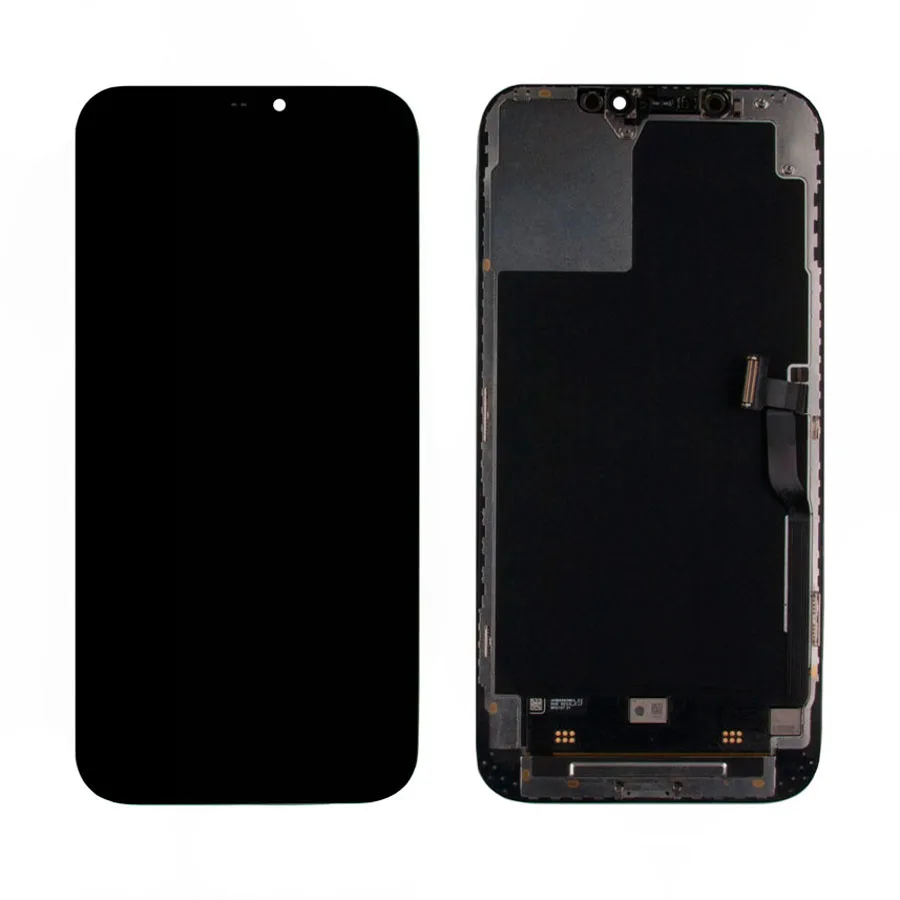 Дисплей для iPhone 12 Pro Max (A2411) в сборе с тачскрином Черный - OR (Снятый, заменено ТОЛЬКО стек