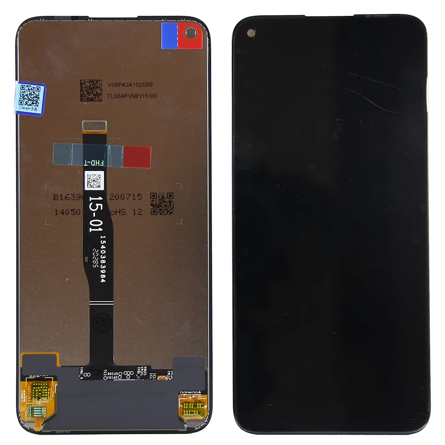 Дисплей для Huawei P40 Lite (JNY-LX1) в сборе с тачскрином Черный - OR