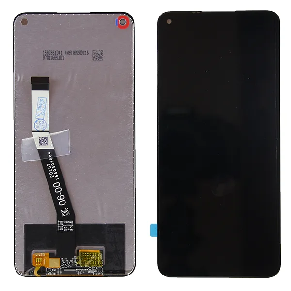 Дисплей для Xiaomi Redmi Note 9 (M2003J15SC/M2003J15SG) в сборе с тачскрином Черный - Оптима