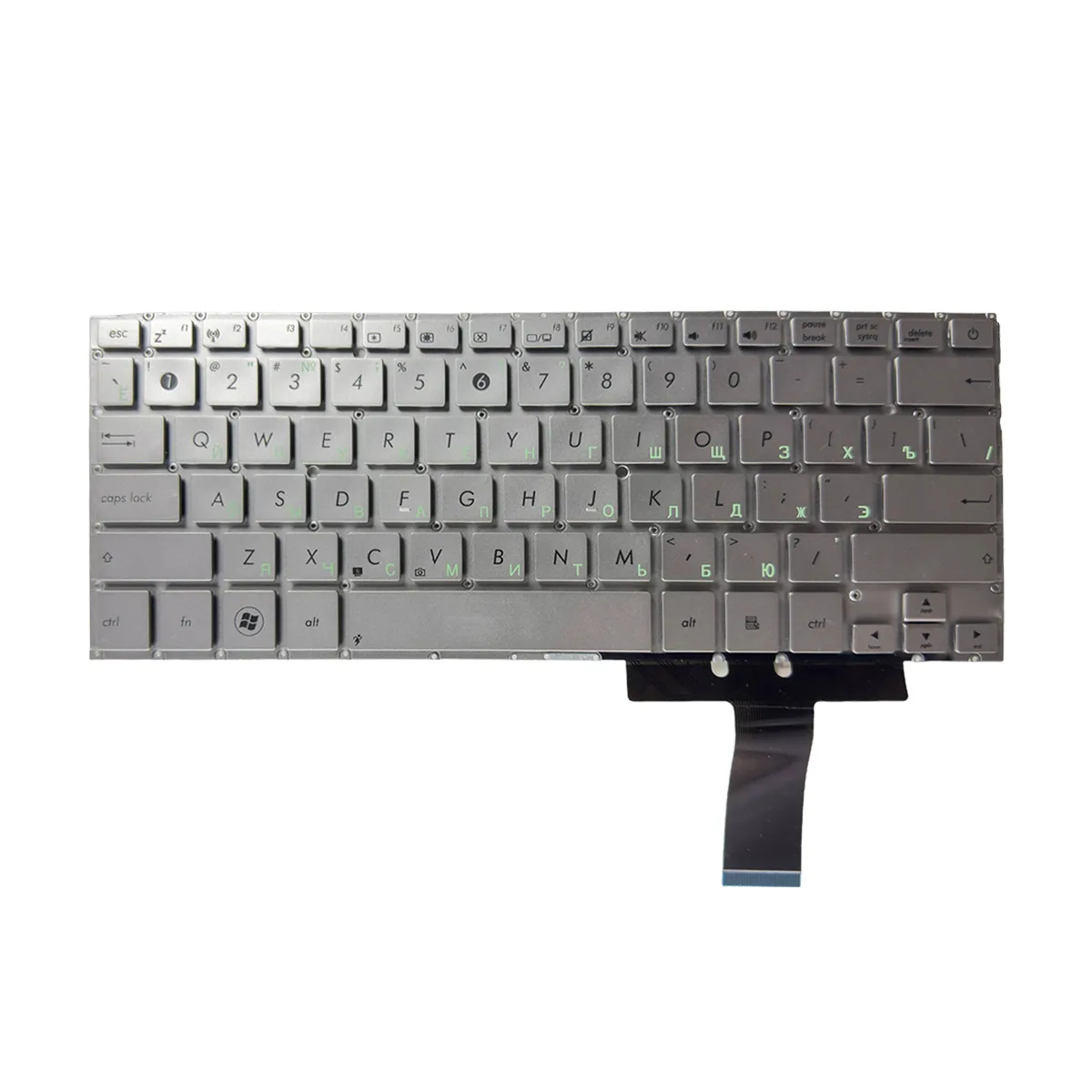 Клавиатура для ноутбука Asus UX31/UX31A/UX31E Серебро