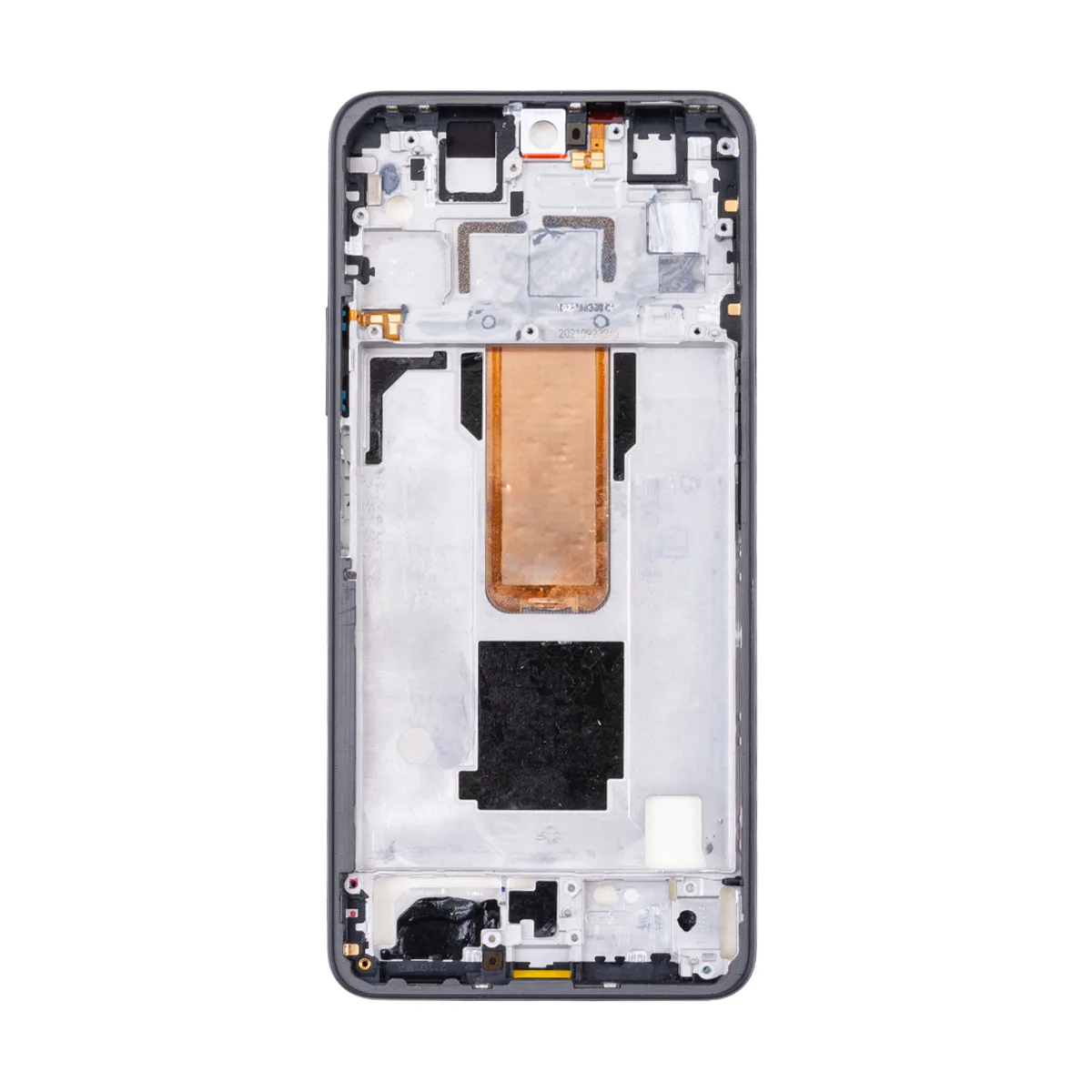 Рамка дисплея для Xiaomi Redmi Note 11 Pro+ 5G (21091116UG) Черный (возможен дефект ЛКП)