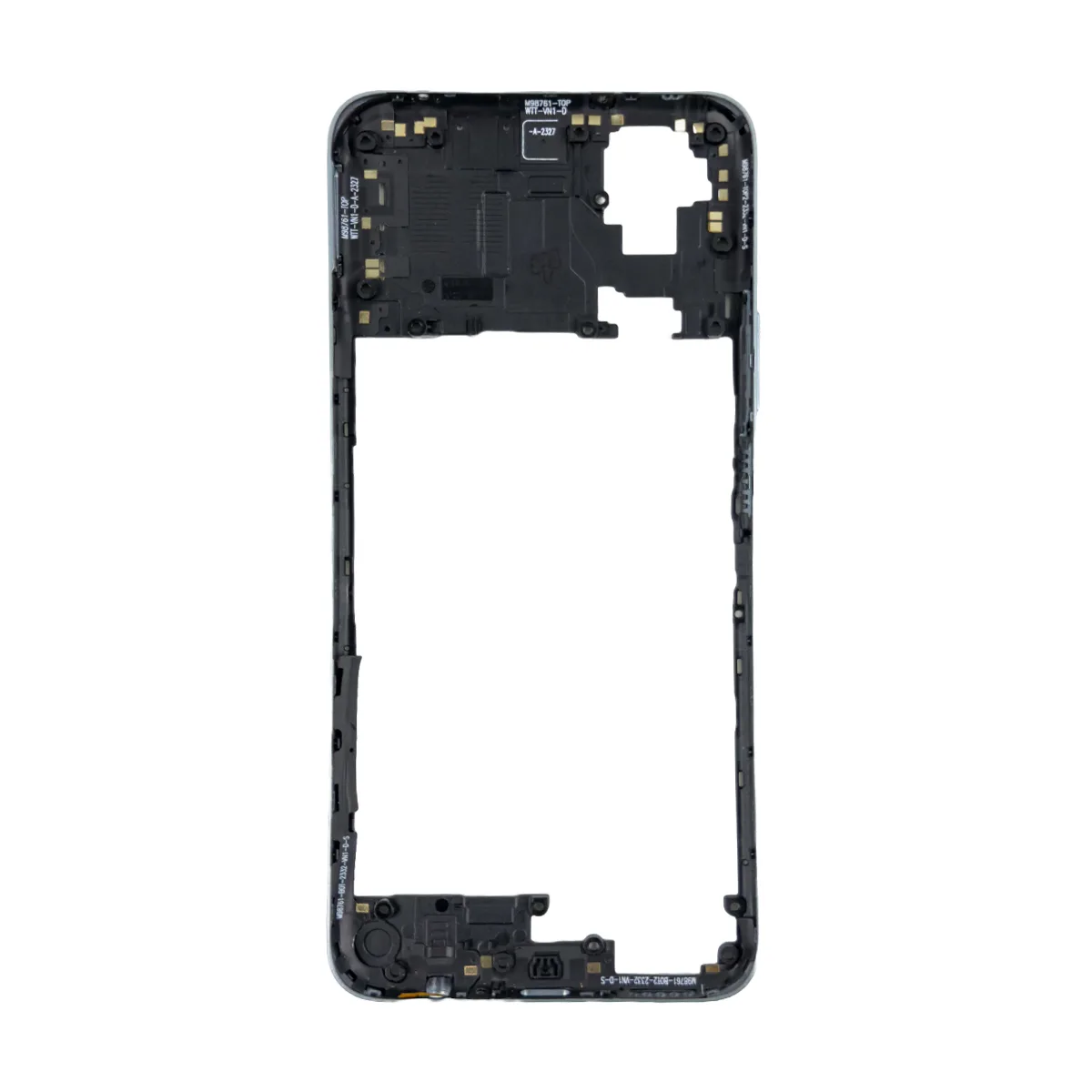 Средняя часть для Huawei Honor X7b 4G/90 Smart (CLK-LX1/CLK-NX1/CLK-NX3) Голубой