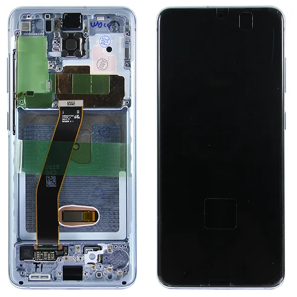 Дисплей для Samsung Galaxy S20 (G980F) модуль с рамкой Голубой - OR (SP)