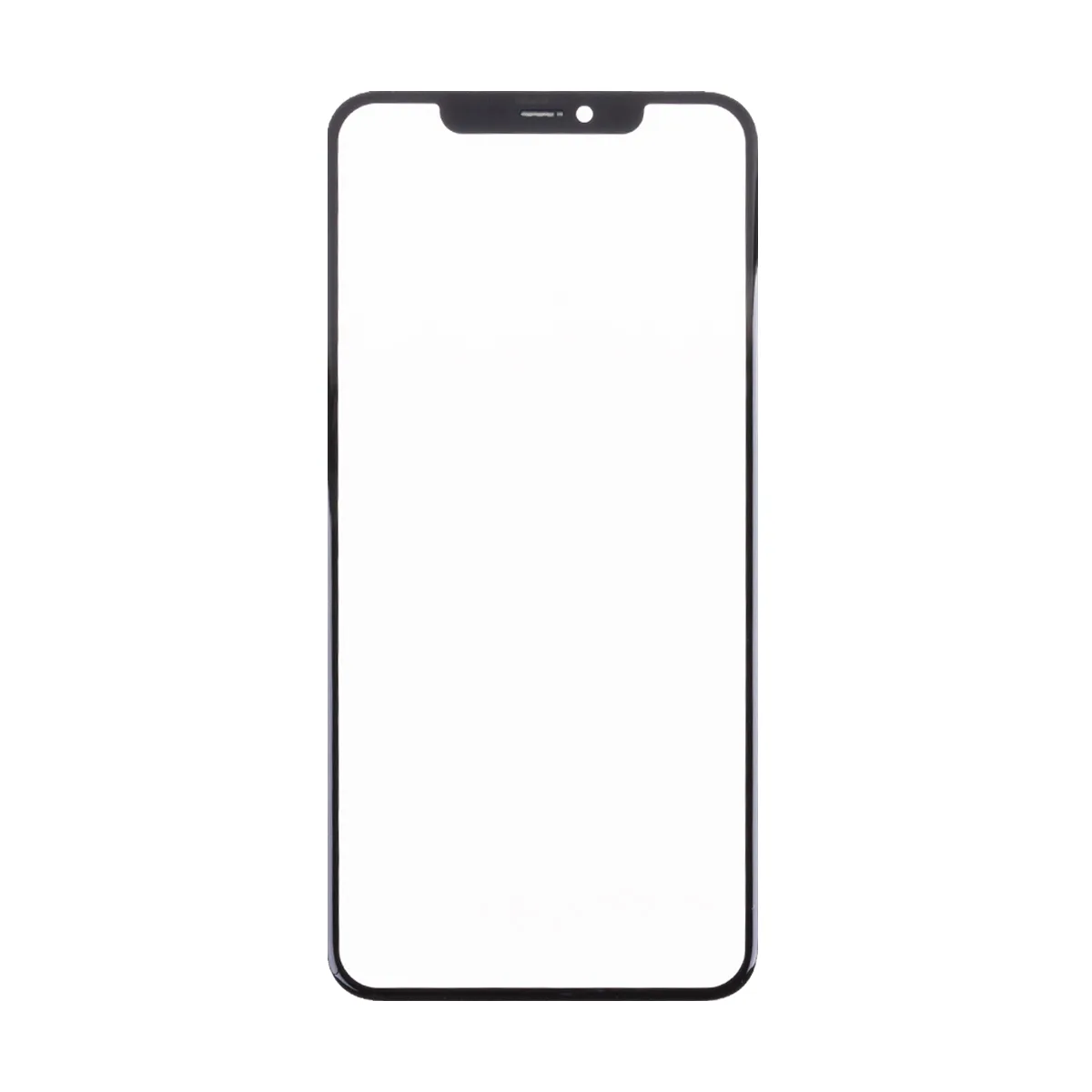 Стекло для переклейки iPhone 11 Pro Max (A2218) с OCA пленкой Черный - OR (Feaglet)