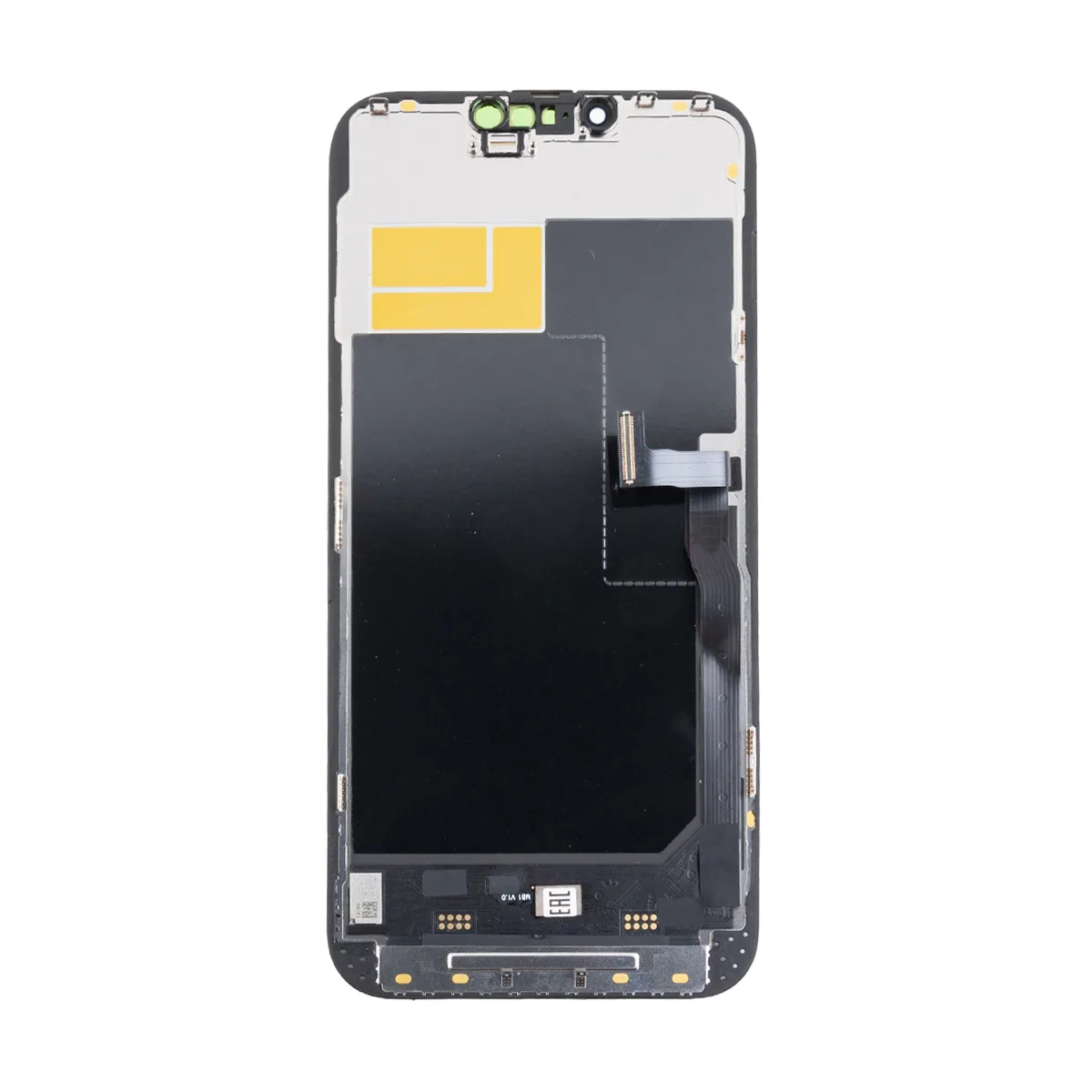 Дисплей для iPhone 13 Pro Max (A2645) в сборе с тачскрином Черный - (Soft OLED, Full HD, 120 Гц) (с