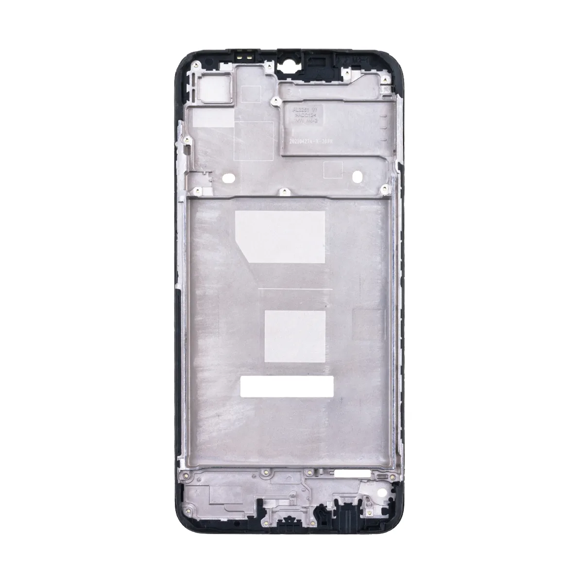 Рамка дисплея для Realme C21/C11 2021/Narzo 50i (RMX3201/RMX3231/RMX3235) Черный (возможен дефект ЛК