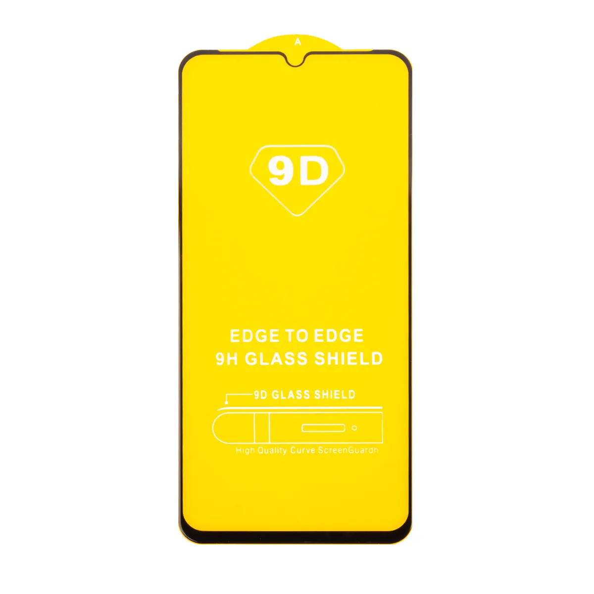 Защитное стекло "Полное покрытие" для Realme Note 50/60/60x/70 Черный