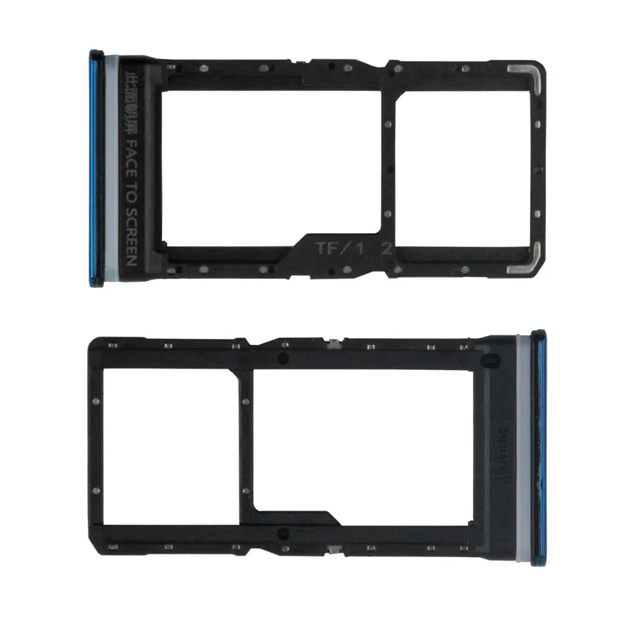 Держатель SIM для Xiaomi Poco X3 NFC/X3 Pro (M2007J20CG/M2102J20SG) Синий