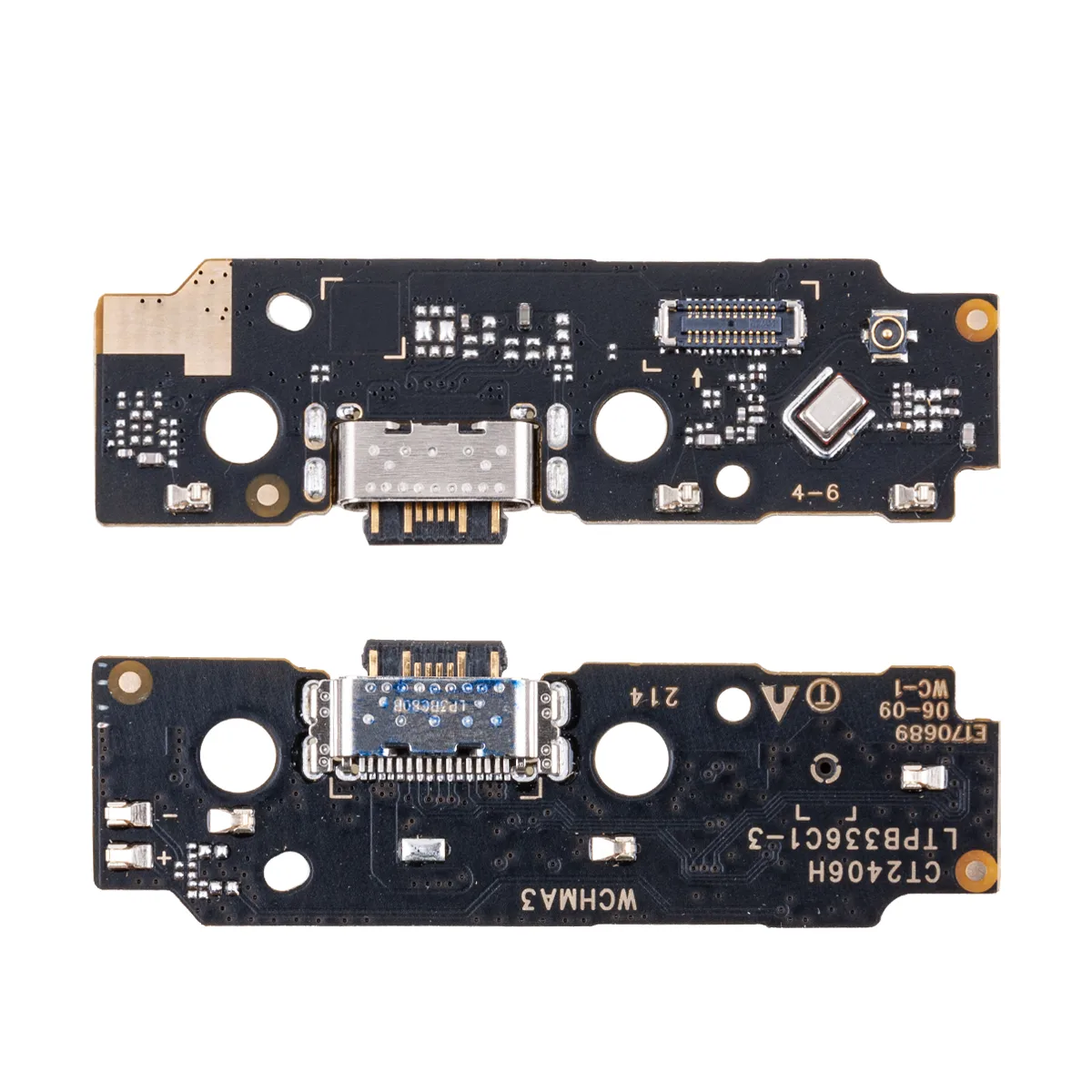 Шлейф для Xiaomi Redmi A3/A3x/Poco C61 (23129RN51X/24048RN6CG/2312BPC51X) плата на системный разъем/