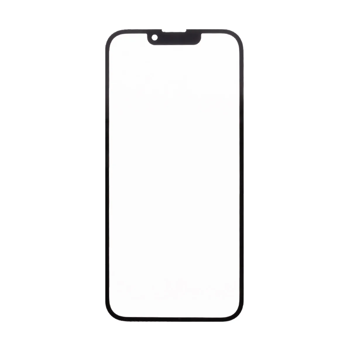 Стекло для переклейки iPhone 13/13 Pro (A2635/A2640) с OCA пленкой Черный - OR (Feaglet)