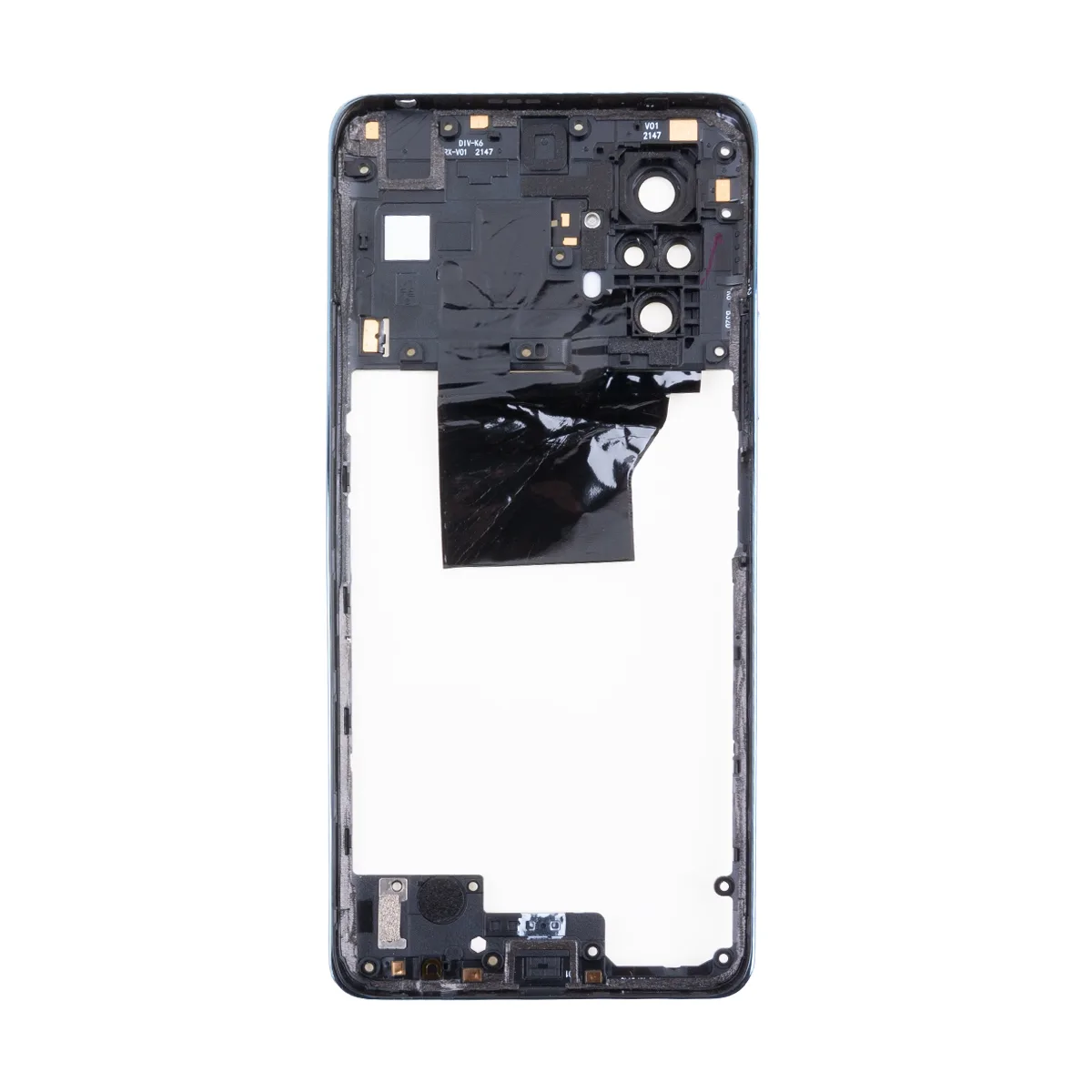 Средняя часть для Xiaomi Redmi Note 10 Pro 4G (M2101K6G) Голубой