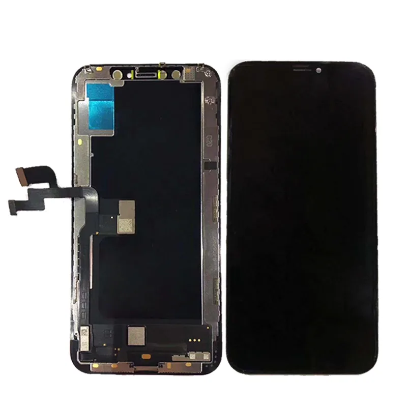 Дисплей для iPhone 11 (A2221) в сборе с тачскрином Черный - OR (Заменено стекло и тач)