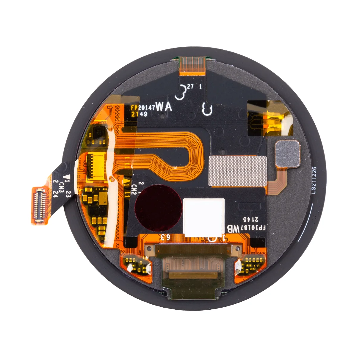 Дисплей для Huawei Watch GT 3 Pro (46 мм) в сборе с тачскрином Черный - OR